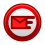 Icono Mail en Rojo